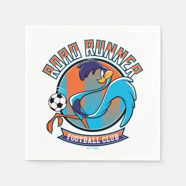 Guardanapo De Papel ROAD RUNNER™ Football Club Badge (Frente)