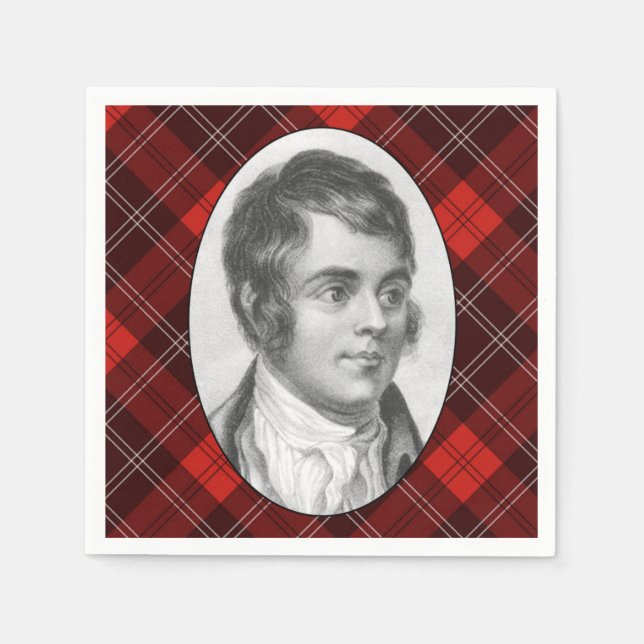 Guardanapo De Papel Robert Burns Paper Napkins (Frente)