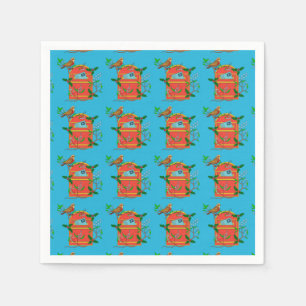 Guardanapo De Papel Robin na caixa postal