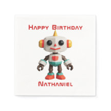 Robôs Crianças Personalizáveis