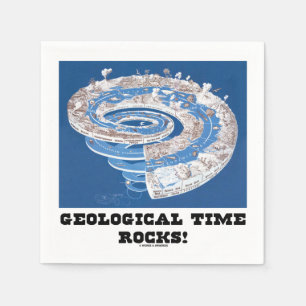Guardanapo De Papel Rochas do tempo Geological! (Idade Geological)