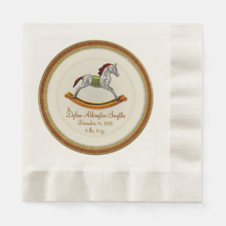 Guardanapo De Papel Rocking Horse Baby (Personalizado)