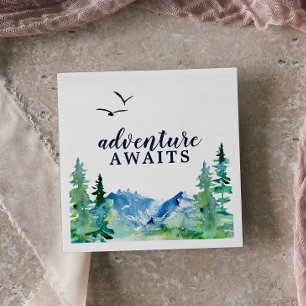 Guardanapo De Papel Rocky Mountain Adventure Aguarda Chá de fraldas