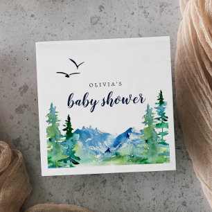 Guardanapo De Papel Rocky Mountain Baby Shower