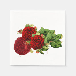 Guardanapo De Papel Romance de Rosas