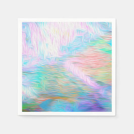 Guardanapo De Papel Romantic Floral Abstract – Elegant Boho Fantasy