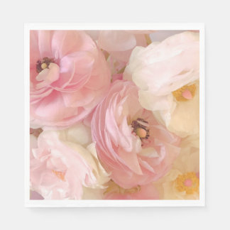 Guardanapo De Papel Romantic Ranunculus