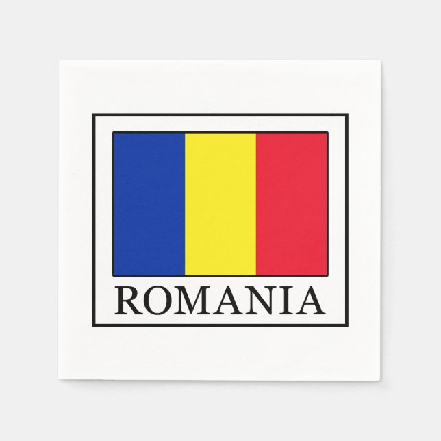 Guardanapo De Papel Romênia (Frente)