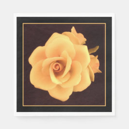 Guardanapo De Papel Rosa Amarela, Foto 2004.