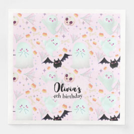 Guardanapo De Papel rosa assustador