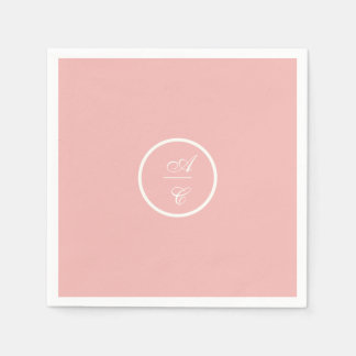 Guardanapo De Papel Rosa Floral e Creme de Ervilha doce