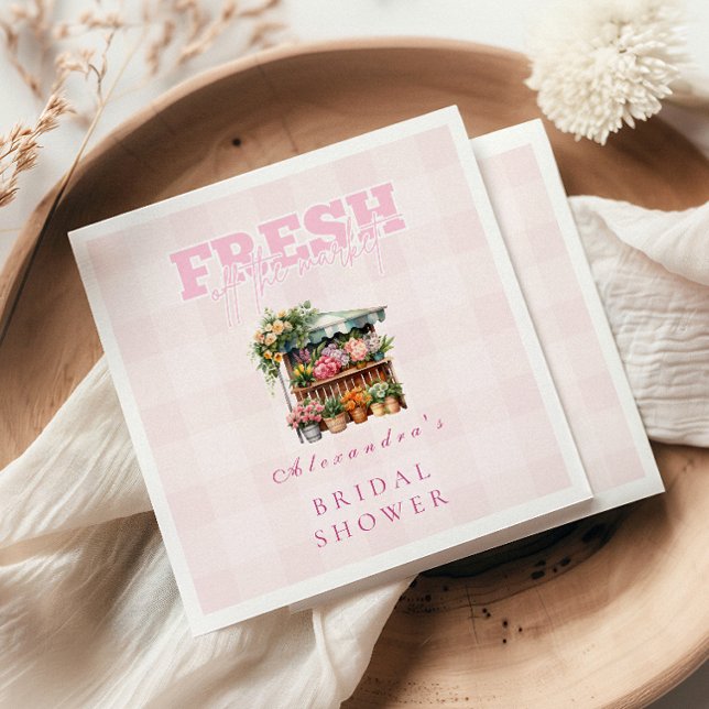 Guardanapo De Papel Rosa fora do Chá de panela de mercado (Criador carregado)