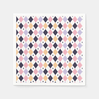 Guardanapo De Papel Rosa Puro Diamante com Aranha