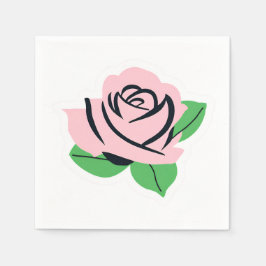 Guardanapo De Papel Rosa Rosa Bebê