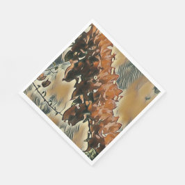 Guardanapo De Papel Rosa Tree Art