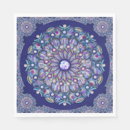 Guardanapo De Papel Rosace Azul