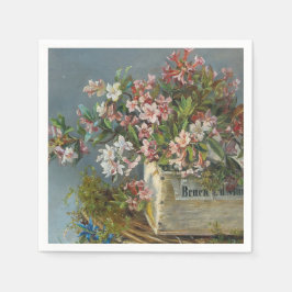 Guardanapo De Papel Rosas alpinos em uma janela - Andreas Lach