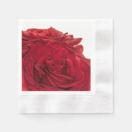 Guardanapo De Papel rosas de Casamento Vermelho 1824