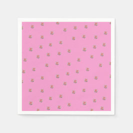 Guardanapo De Papel Rosas Rosa a Rosa