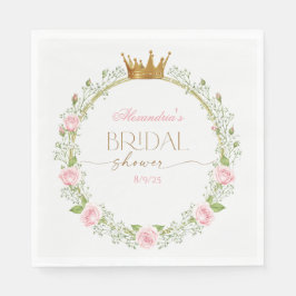 Guardanapo De Papel Rosas Rosa e Respiração do Bebê