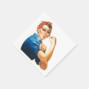 Guardanapo De Papel Rosie o rebitador