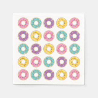 Guardanapo De Papel Rosquinha Rainbow Sprinkle Compra Napkins
