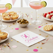 Roteiro 50 e Fabuloso Aniversário de 50 anos Rosa