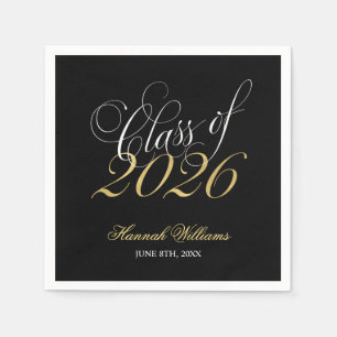 Guardanapo De Papel Roteiro Ouro Preto Turma de 2026 Graduação