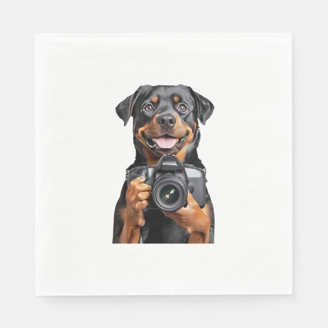Guardanapo De Papel Rottweiler   (Frente)