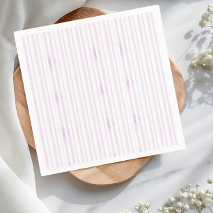 Guardanapo De Papel Roxa   Violet Watercolor Striped