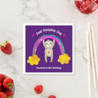 Roxo Boho Arco-Íris Aniversário Bonito Kawaii Dive