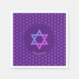 Guardanapo De Papel Roxo Elegante | ESTRELA DE DAVID Paper