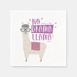 Guardanapo De Papel Roxo nenhum lama do drama