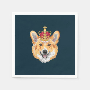 Guardanapo De Papel Royal Corgi