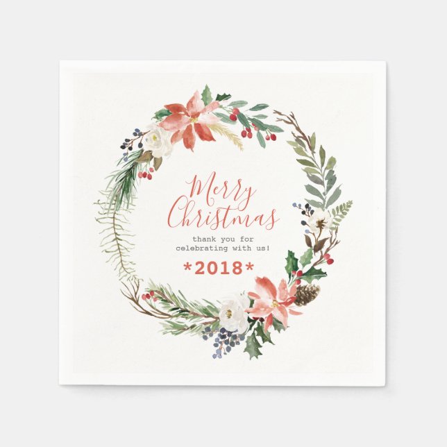 Guardanapo De Papel Rua das Flores de Natal Russas (Frente)