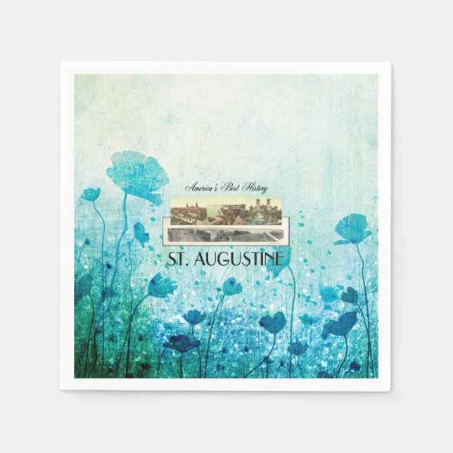 Guardanapo De Papel RUA de Augustine Napkins. (Frente)