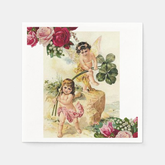Guardanapo De Papel Rua, papel de dia de Patrick Napkins (Frente)