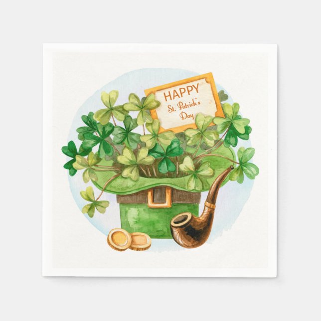 Guardanapo De Papel Rua Patrick Day (Frente)