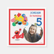 Rua Sésamo | Elmo e Pals - Balões de Aniversário