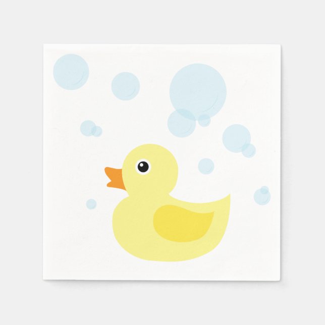Guardanapo De Papel Rubber Ducky (Frente)