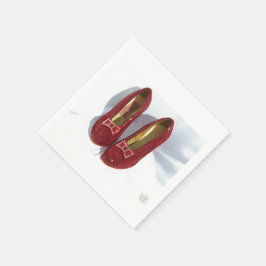 Guardanapo De Papel Ruby Slippers Napkins