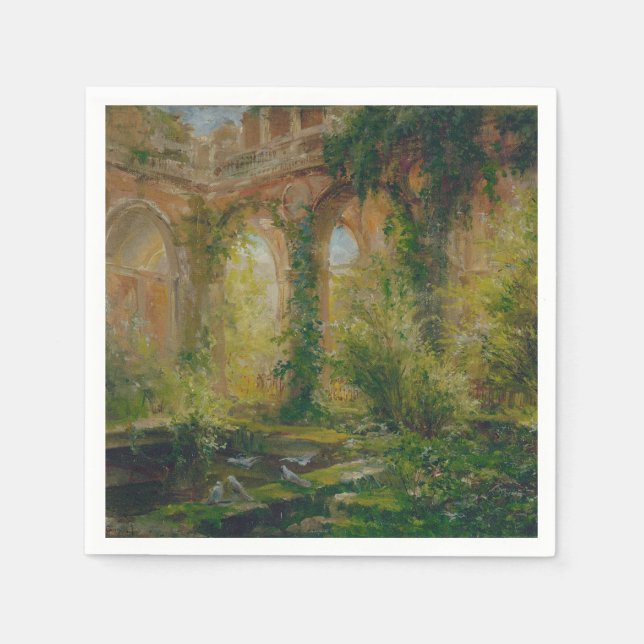 Guardanapo De Papel Ruínas - Cour des comptes Ballroom (Frente)