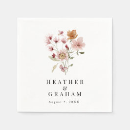 Guardanapo De Papel Rustic Boho Wedding Napkins