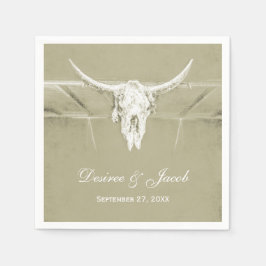 Guardanapo De Papel Rústico Sábio Verde Covela Ocidental