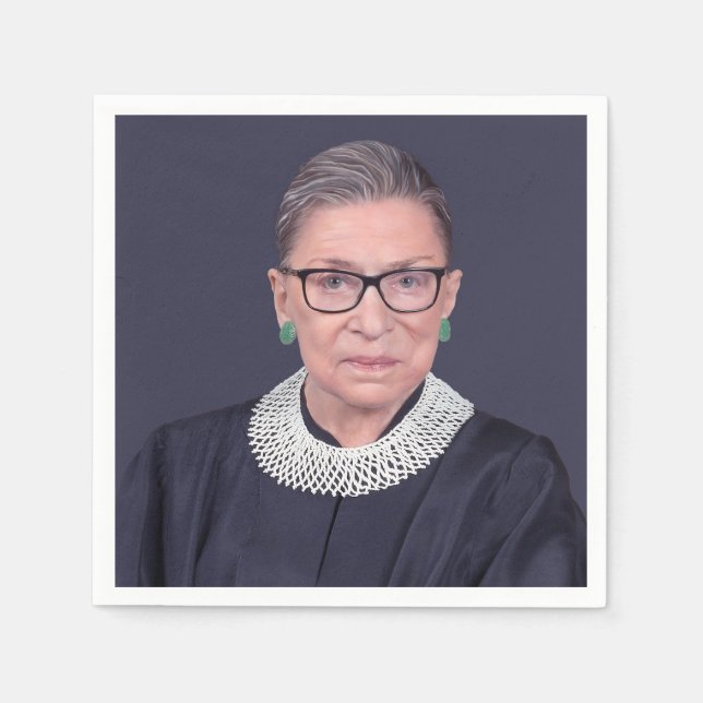 Guardanapo De Papel Ruth Bader Ginsburg  (Frente)