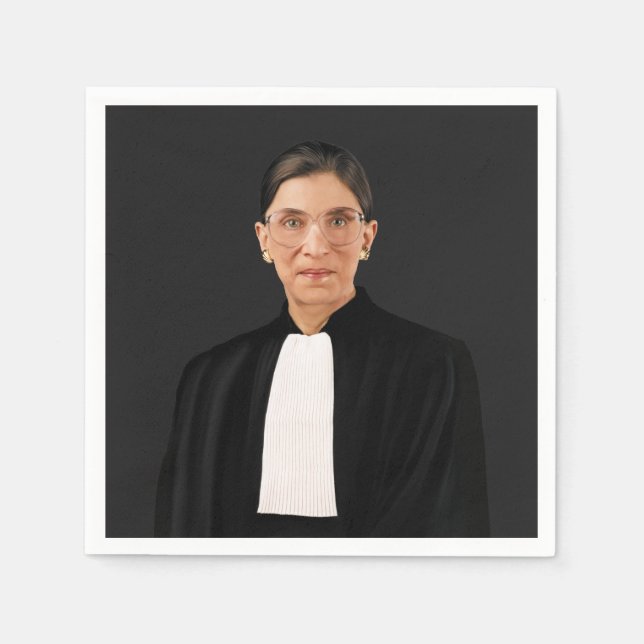 Guardanapo De Papel Ruth Bader Ginsburg  (Frente)