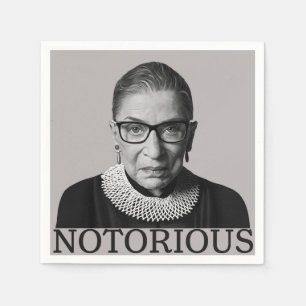 Guardanapo De Papel Ruth Bader Ginsburg