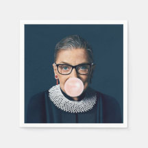 Ruth Bader Ginsburg Soprando Chiclete Rosa