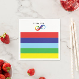 Guardanapo De Papel Saco Infinity Orgulho LGBTQ+