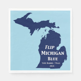 Guardanapo De Papel Sacudir Michigan Blue em 2024